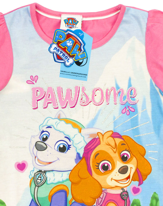 Paw Patrol "PAWsome" Girl's Everest and Skye Pyjamas