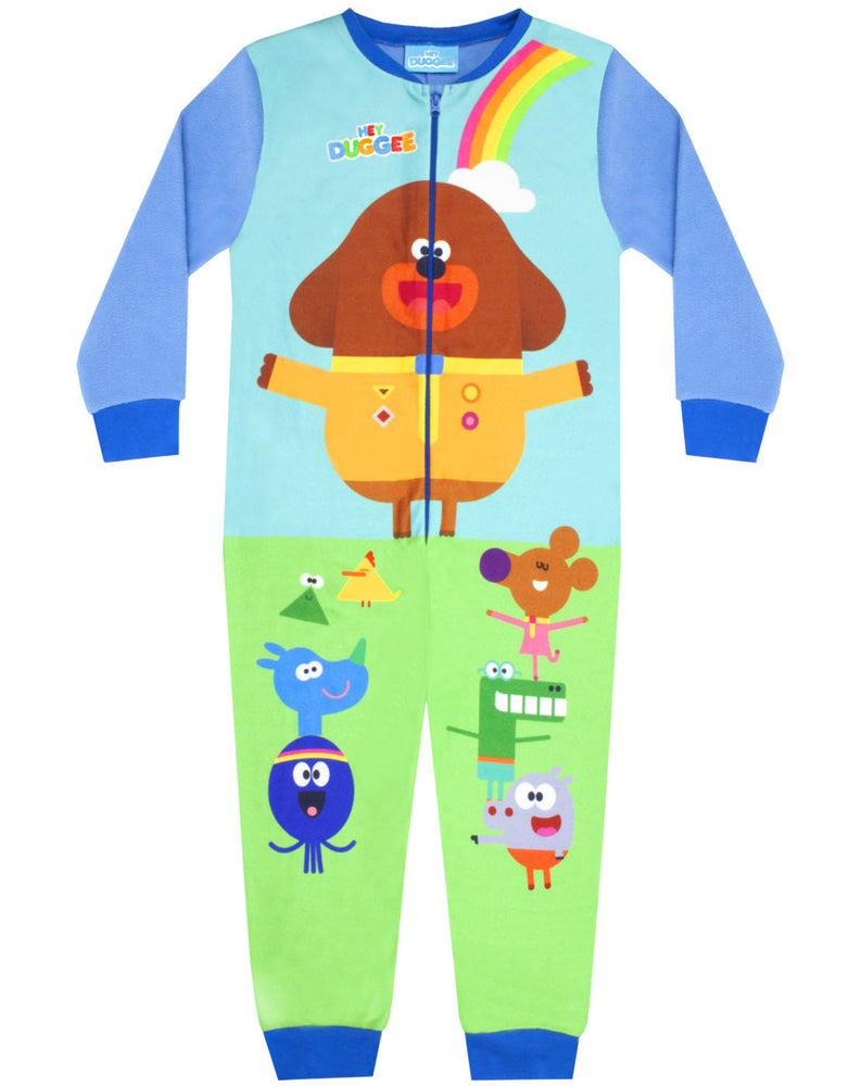 Hey Duggee Squirrel Club Boy's Blue Onesie - Main Image
