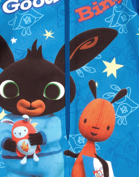 Bing Bunny and Flop "Good Night Bing" Kids Fleece Character Onesie