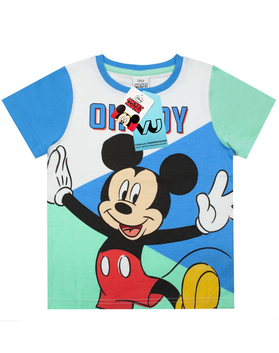 Disney Mickey Mouse “Oh Boy” Novelty Character Pyjama Set