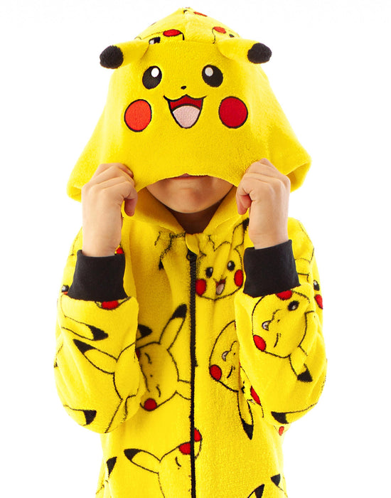Pokemon Pikachu 3D Ears Onesie - Yellow