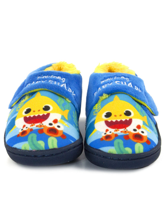 Pinkfong Baby Shark Boy's Slippers - Blue