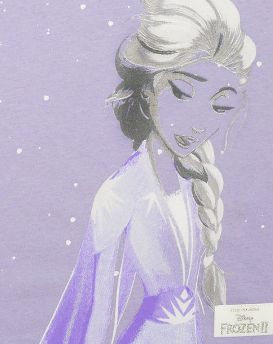 Frozen 2 Elsa Girl's T-Shirt - Lilac