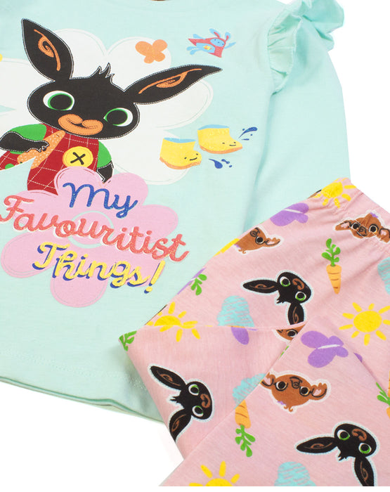 Bing Bunny And Sula Character Girl's Long Sleeve Pyjamas