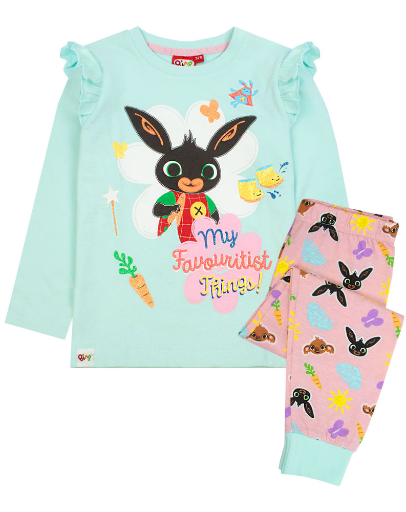 Bing Bunny And Sula Character Girl's Long Sleeve Pyjamas
