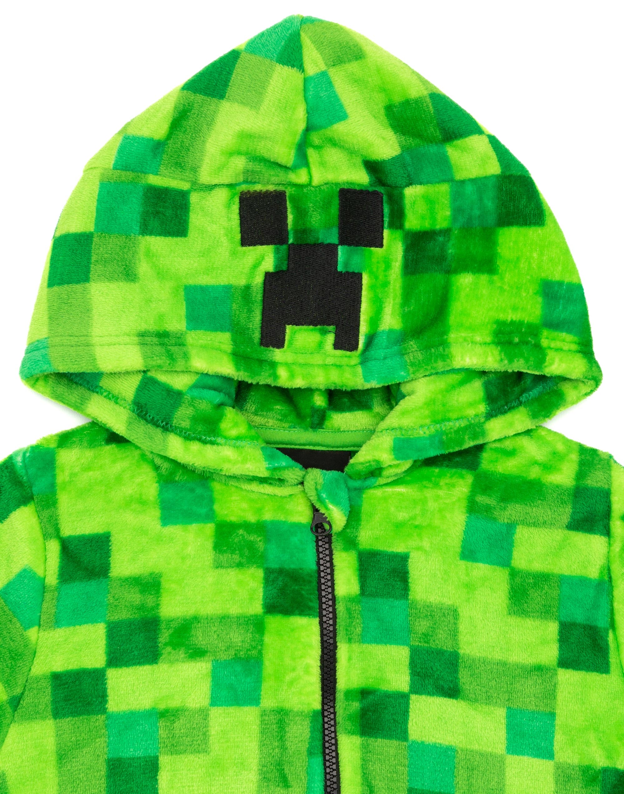 Minecraft Pixelated Creeper Boys Onesie — Vanilla Underground