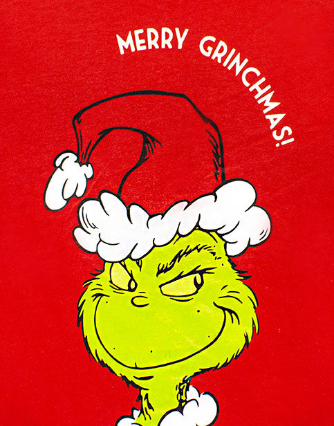 OFFICIALLY LICENSED THE GRINCH MERCHANDISE - These Grinch pyjama sets are 100% official The Grinch merchandise, to get the most out of these products please follow all wash and care label instructions before use.