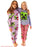 Minecraft Creeper Face Girls Gaming Pyjamas