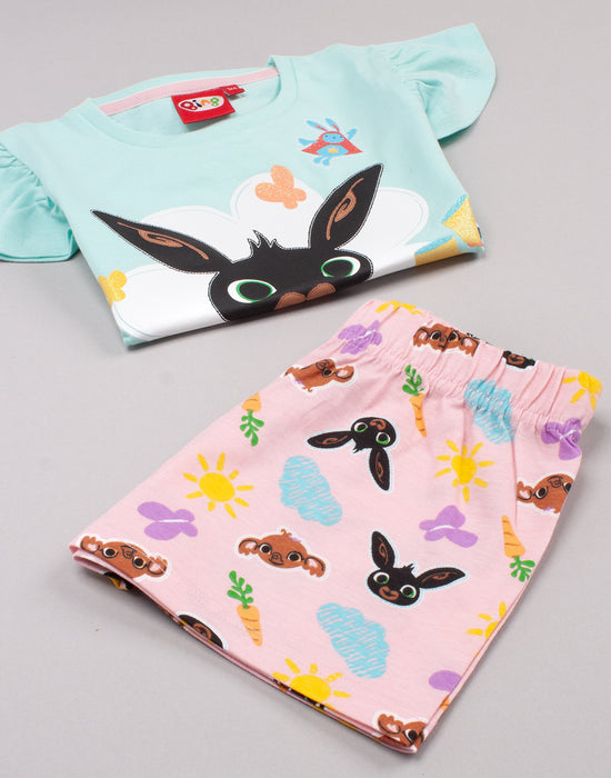 AVAILABLE IN VARIETY OF SIZES CHARACTER PAJAMAS - This Bing Bunny kids sleepwear set comes in sizes; 18-24 months, 2-3, 3-4 and 4-5 years. They come in a regular girl’s fit and are made for ultimate comfort for them Bing Bunny dreams!