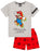  Super Mario pj set for boys includes a top and short bottoms that are available in two different colour options, red or blue making an awesome Super Mario