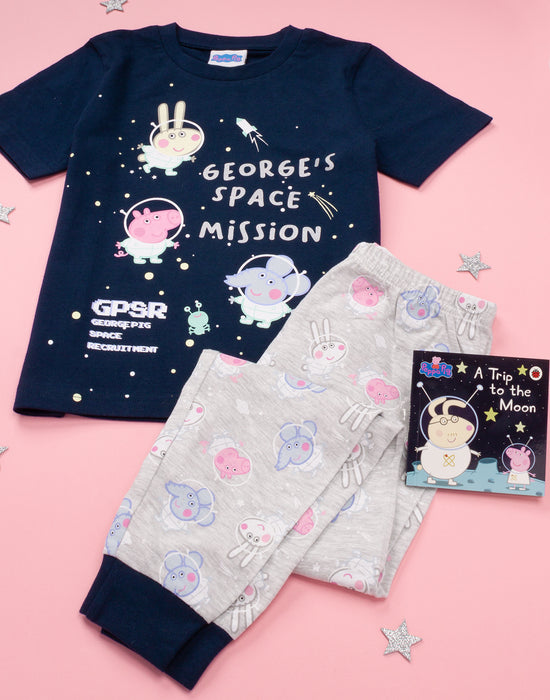 OFFICIALLY LICENSED PEPPA PIG MERCHANDISE - This George Pig pyjama set is 100% official Peppa Pig merchandise, to get the most out of this product please follow all wash and care label instructions before use.