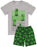 The Minecraft sleepwear set for kids includes a Minecraft t-shirt that is made from 100% cotton with short bottoms that are made from 95% cotton & 5% elastane for a cosy, light, and very soft to touch feel ensuring your little ones have the best Minecraft night sleep!