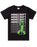  This awesome Minecraft t-shirt comes with shorts sleeves and a crew neck featuring the popular Mojang video games villain, the Creeper making a must have gift for gamers!