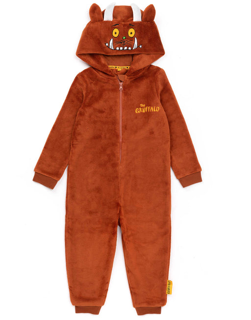 The Gruffalo Onesie Child Kids | Boys Girls Character Cosplay Hood All In One Pjs | Childrens Book Illustrations Pyjamas Merchandise