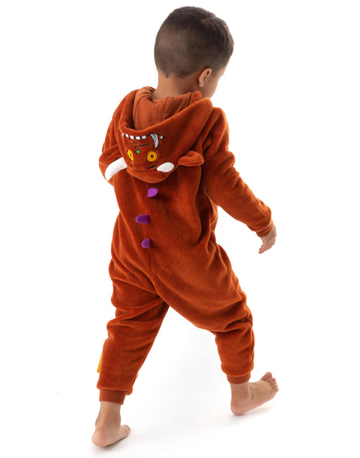 The Gruffalo Onesie For Kids Fluffy Character Pyjamas - Brown