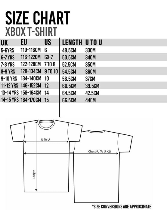 XBOX Colour Block Boy's Gaming T-Shirt