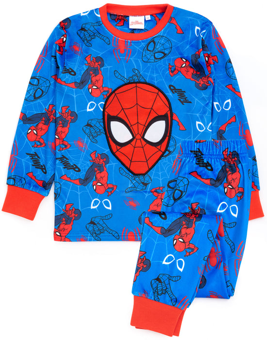 Marvel Spider-Man Soft Fleece Pyjamas - Main Image