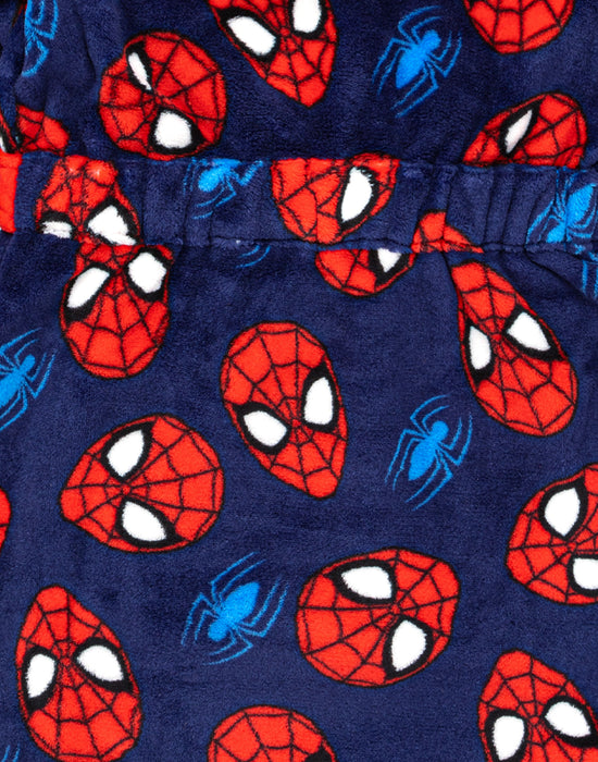 Marvel Spider-Man Dressing Gown For Boys Superhero Cosplay - Blue