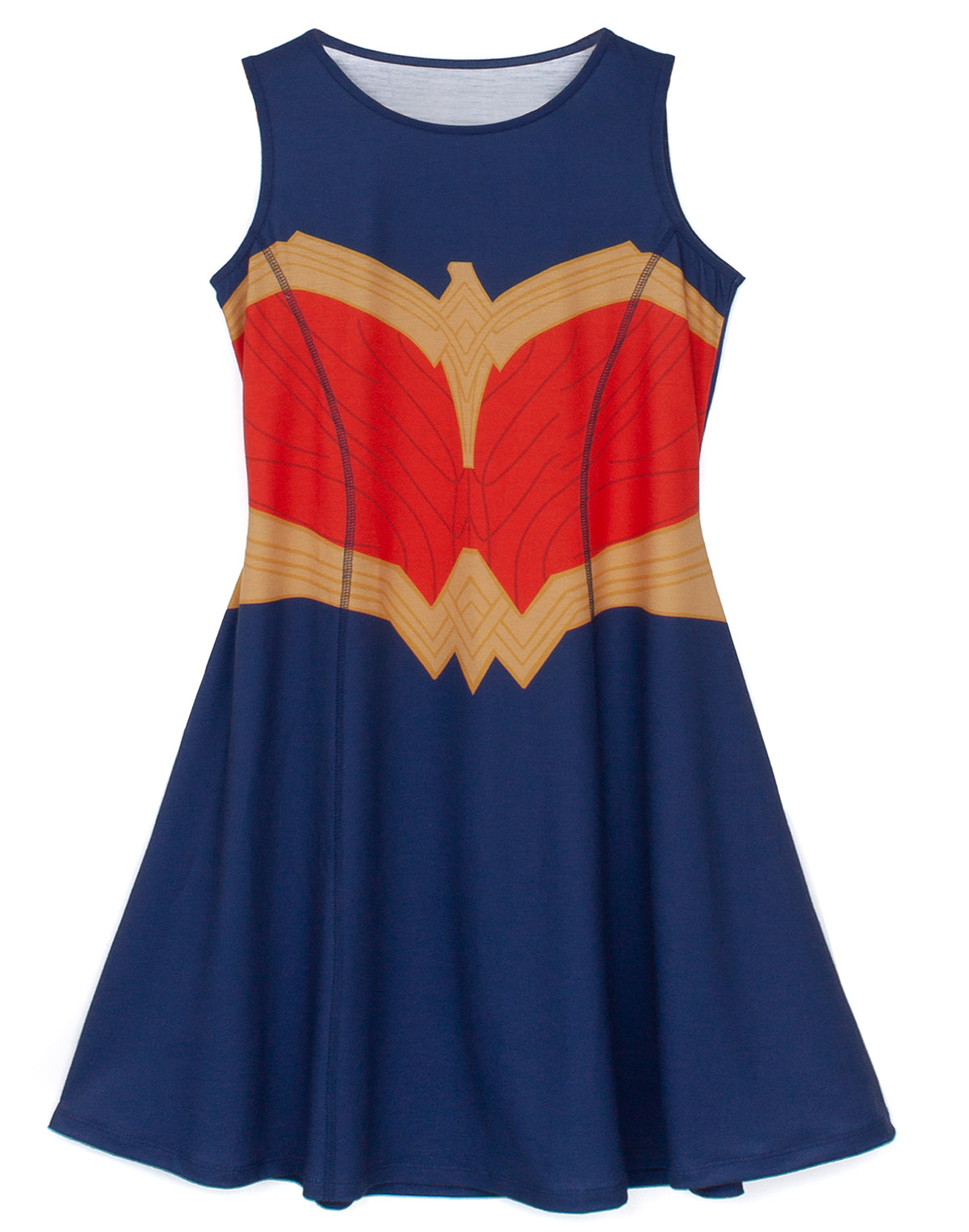 Wonder Woman Girls Costume Dress