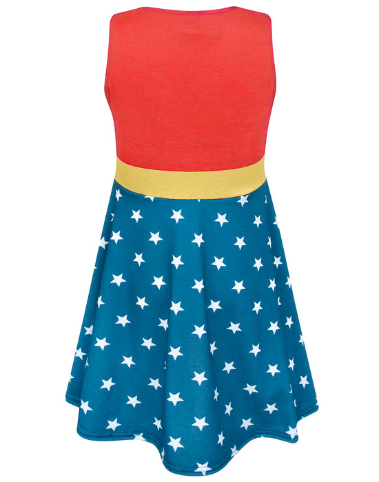 AVAILABLE IN VARIETY OF SIZES WONDER WOMAN OUTFIT - This children and teens Wonder Woman character dress comes in UK kids sizes; 3-4 years, 5-6 years, 7-8 years, 9-10 years, 11-12 years and 13-14 years. They come in a regular kids fit and are made for ultimate comfort and are a great idea as a DC Comics birthday present or for any special occasion!