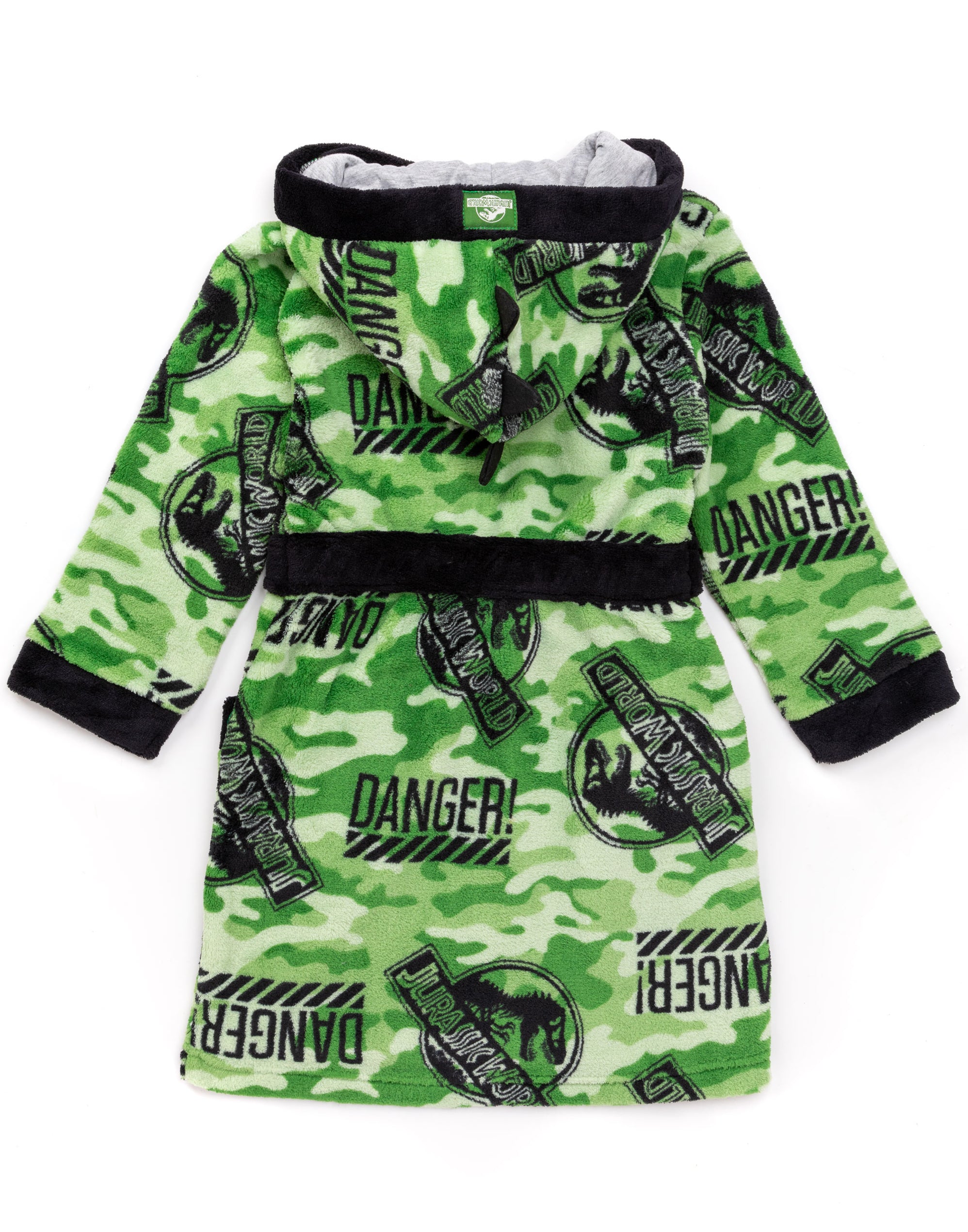 Jurassic World Dressing Gown For Boys Bathrobe Camo — Vanilla Underground