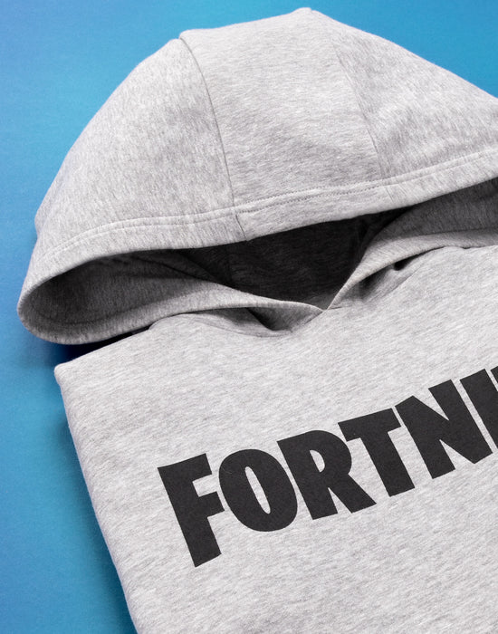 Fortnite Sweatshirt For Boys Battle Royale Hooded - Grey