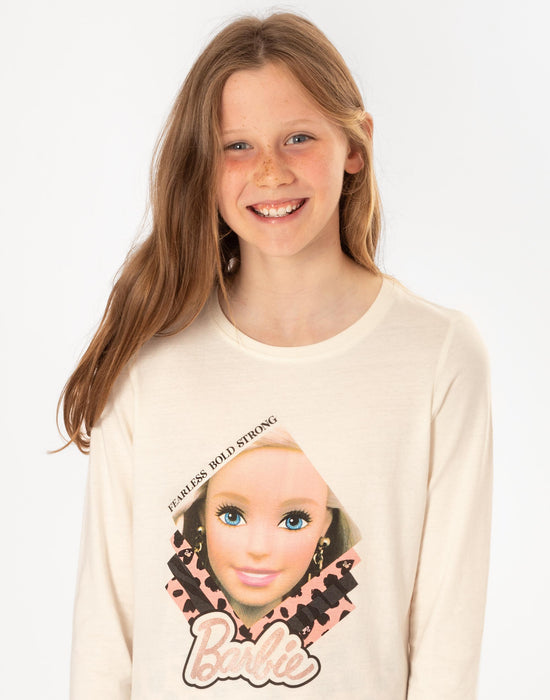 Barbie Girls Fearless, Bold, Strong Animal Print Pyjamas