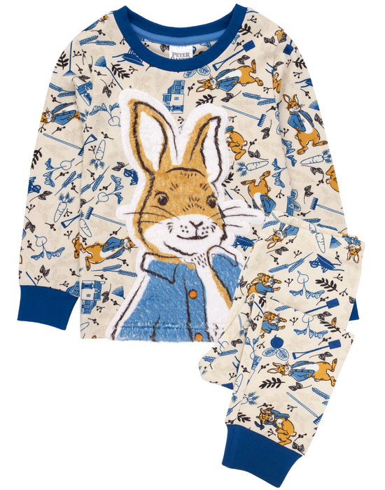 Our adorable soft to touch feel pyjamas are perfect for little ones who love watching the popular movie and are excited for the movie release of Peter Rabbit 2: The Runaway!