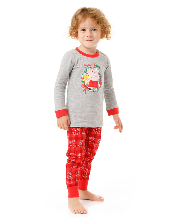 Peppa Pig Matching Family Christmas Pyjamas For Adults Toddlers