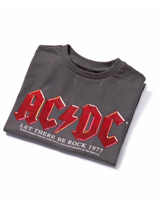 Rock AC/DC Or Underground Bust Men\'s T-Shirt Vanilla Amplified —