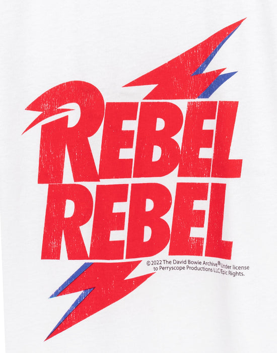 David Bowie Rebel Rebel Song T-Shirt For Kids