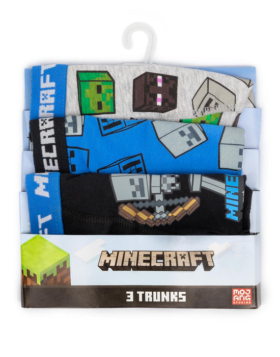 Minecraft Boxer Shorts 3 pack — Vanilla Underground