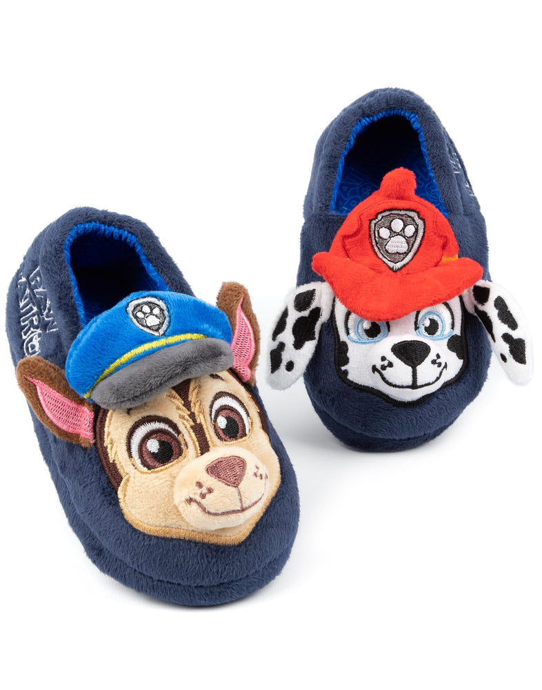 PAW Patrol Marshall and Chase 3D Ears Kids Slippers
