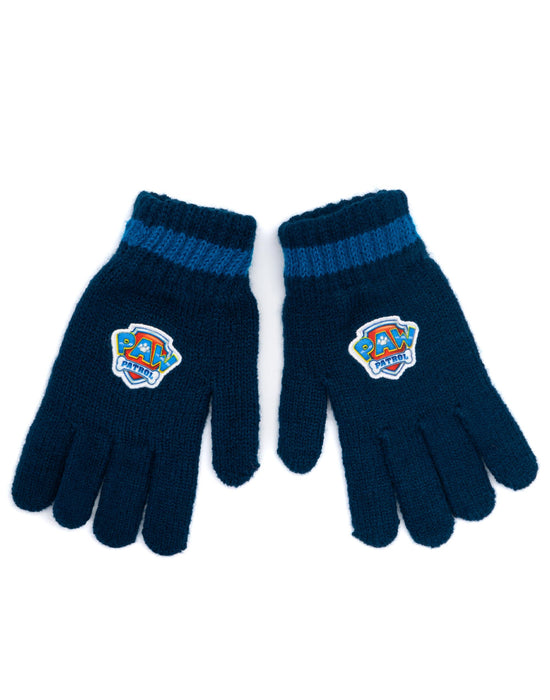 Paw Patrol Boys Knitted Hat and Gloves Set