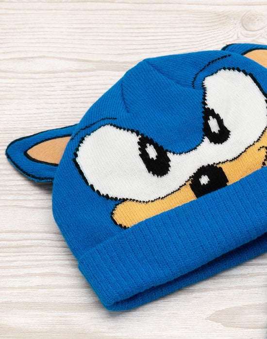 Zaino Sonic 3D Blu Per Bambini – Leggero E Con Spallacci Regolabili – Perfetto Per Scuola, Sport E Gaming – Regalo Ufficiale Sonic