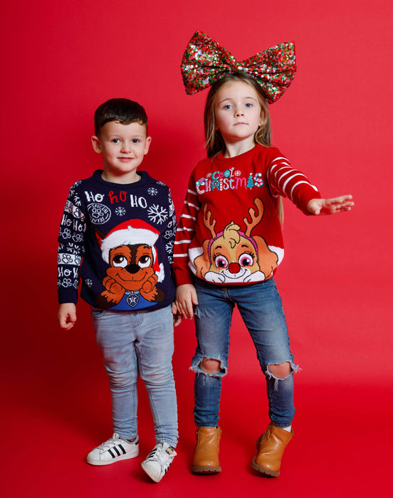 PAW Patrol Skye Kids Knitted Christmas Jumper
