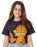 Garfield Girls Kids Crop T-shirt