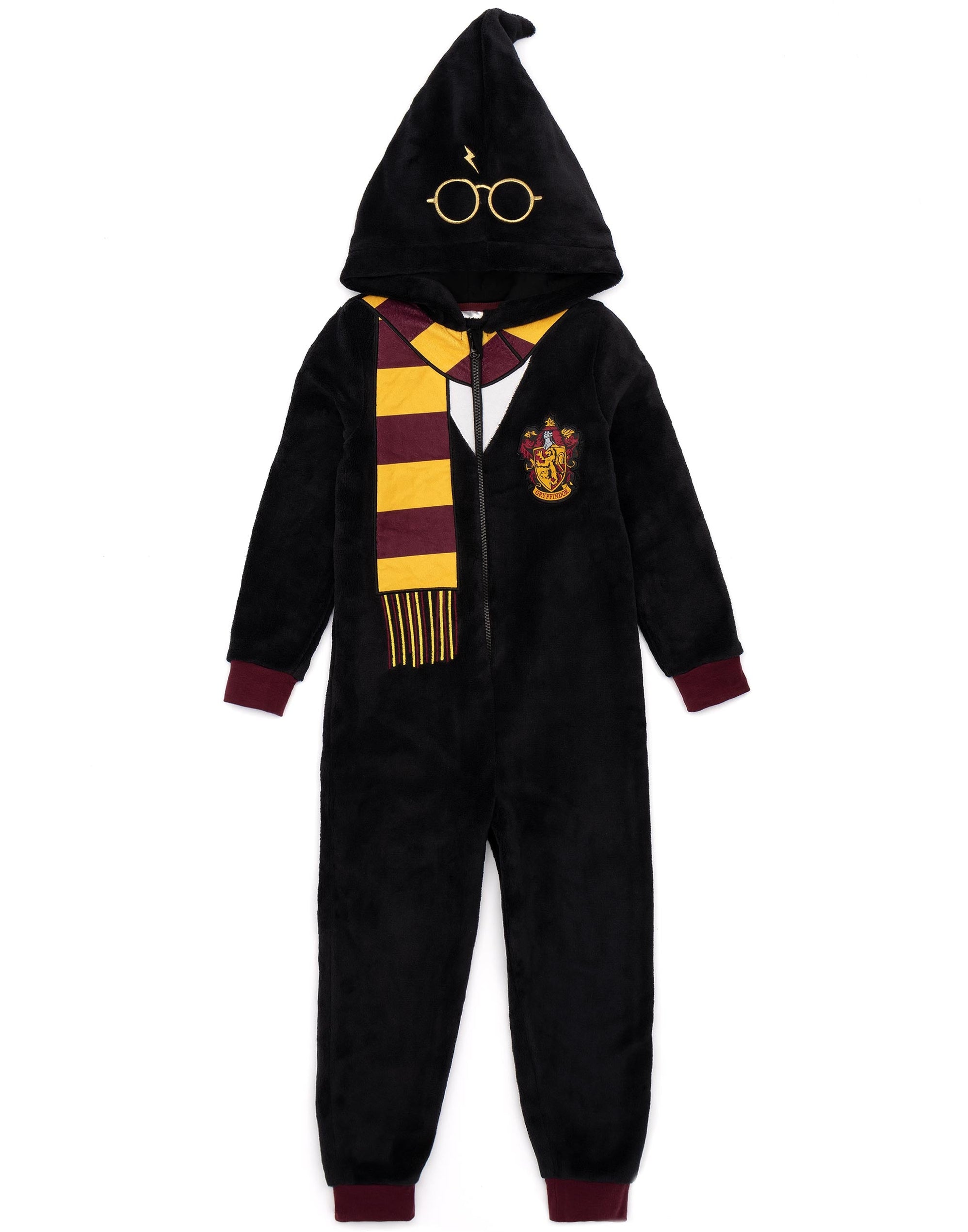Harry Potter Jongens Onesie Zwart 128 Harry Potter Jongens Onesie Zwart 128