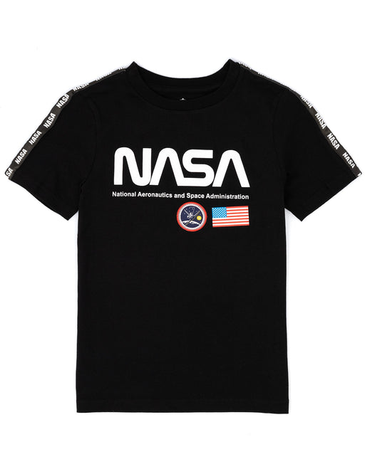 NASA Kids Black T-Shirt