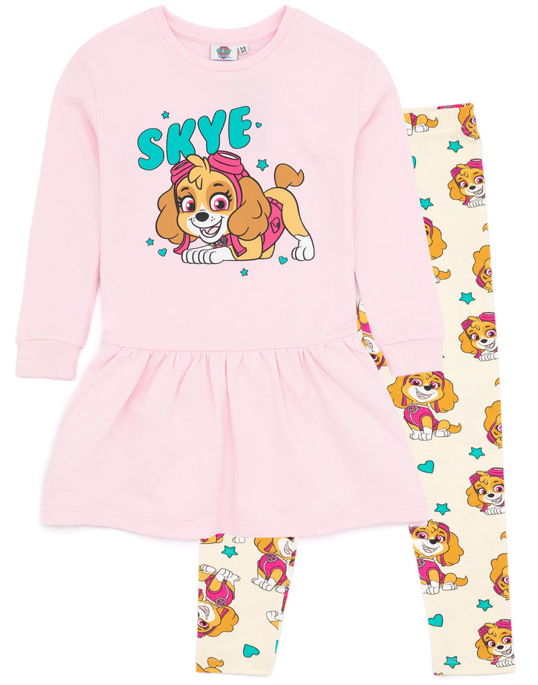PAW Patrol Girls Sweater Dress And Leggings Set