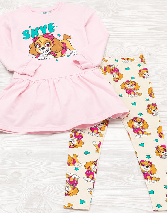 PAW Patrol Girls Sweater Dress And Leggings Set