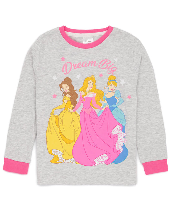 Disney Princess Girls Long Sleeve Pyjamas