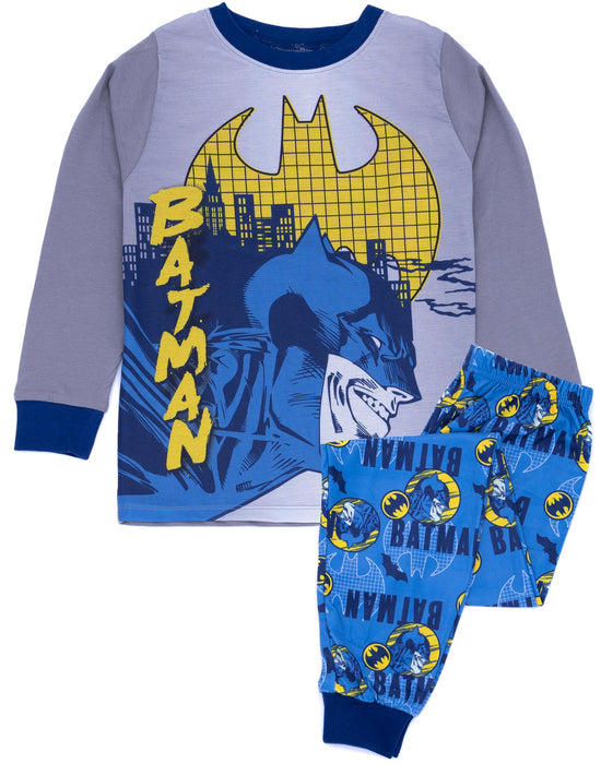 DC Comics Batman Boys Long Sleeve Pyjamas