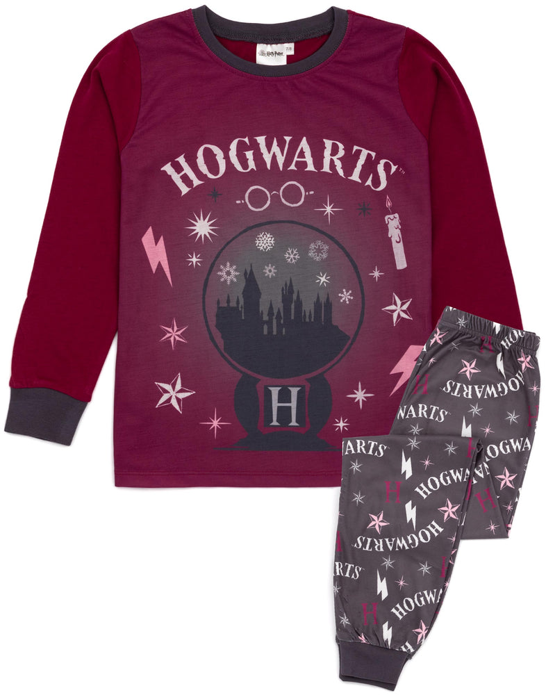 Harry Potter Girls Long Sleeve Pyjamas