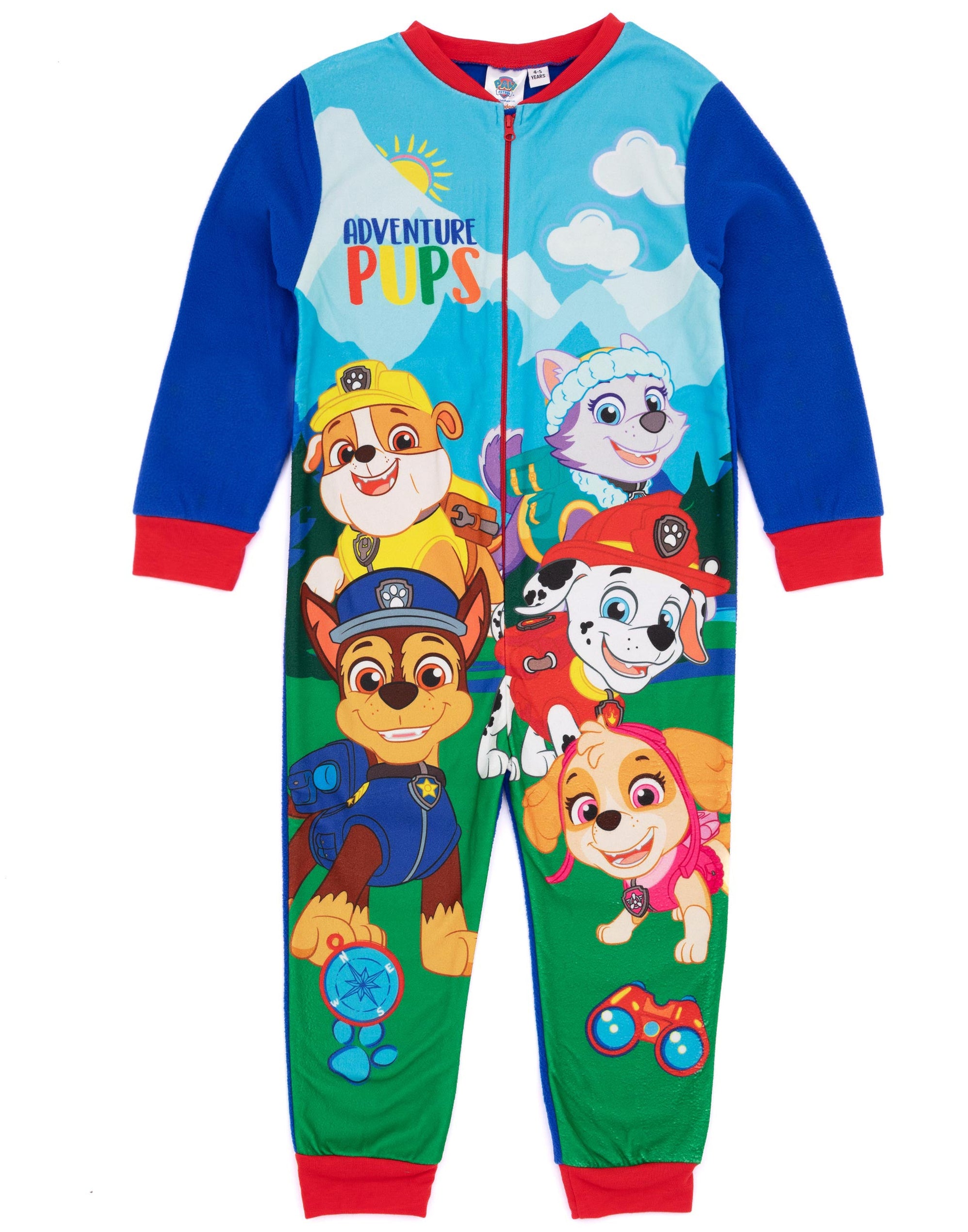 PAW Patrol Adventure Pups Kids Sleepsuit Onesie — Vanilla Underground