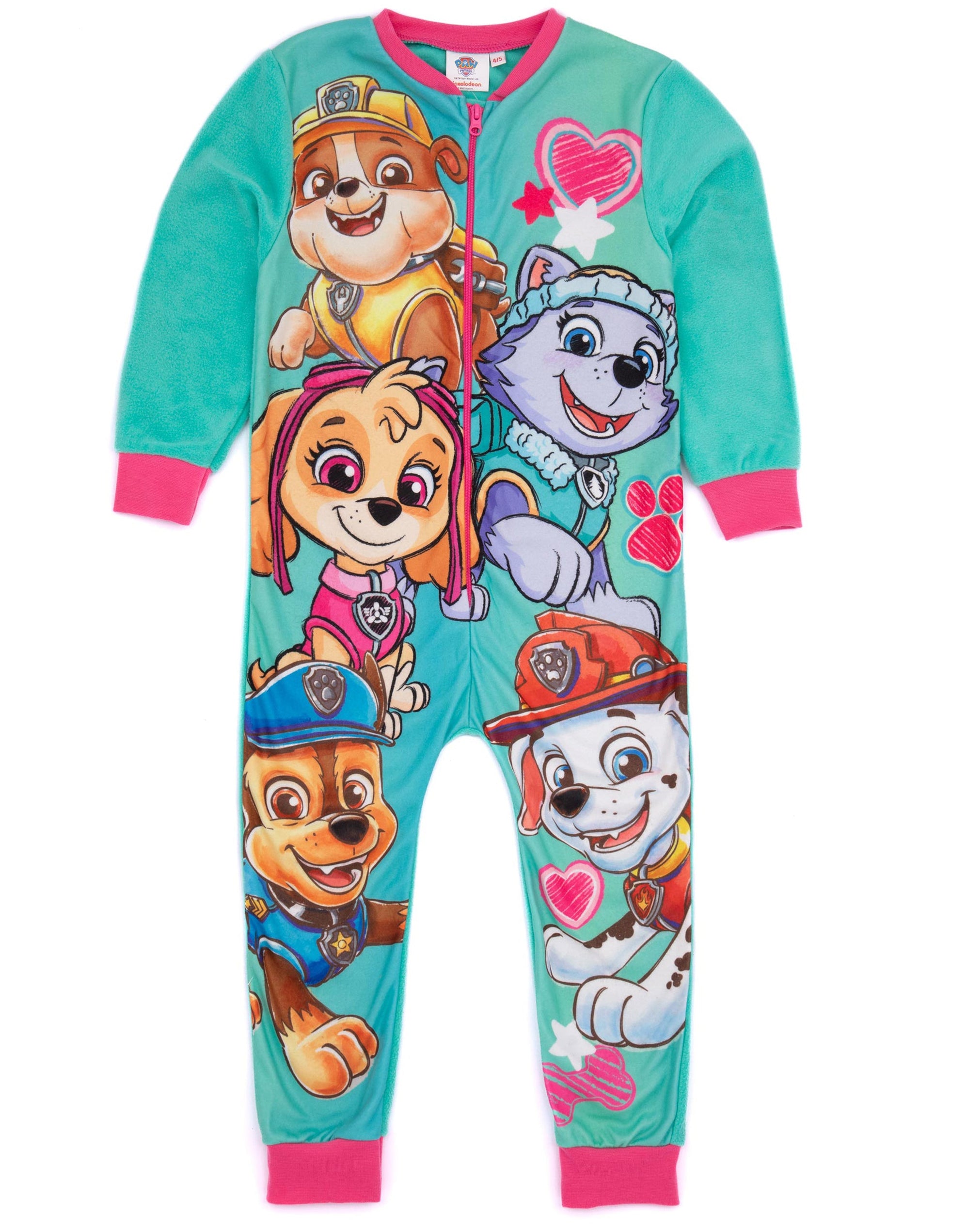 PAW Patrol Girls Sleepsuit Onesie — Vanilla Underground