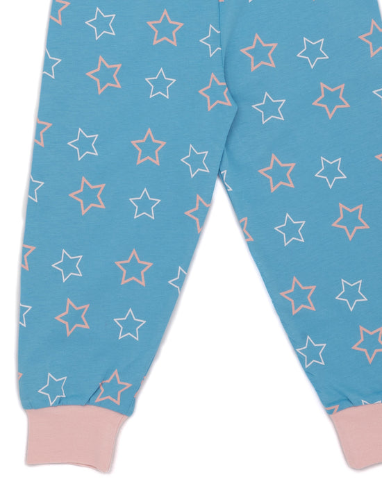 Cocomelon Girls Pink Long Sleeve Pyjama Set