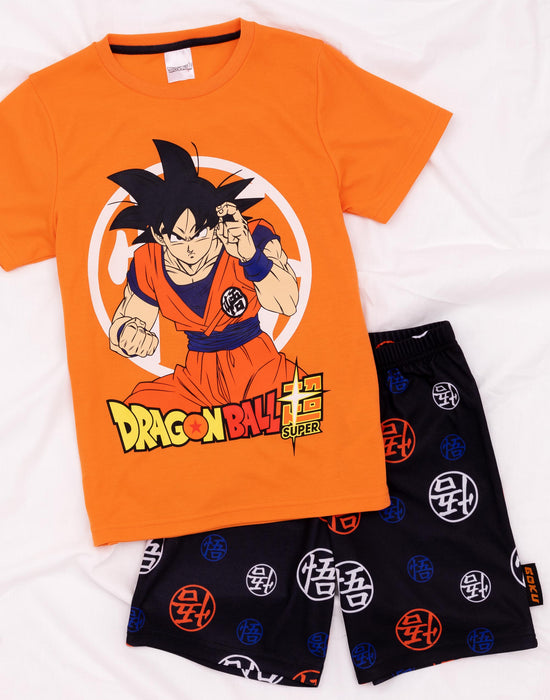Dragon Ball Z Kids Boys T-Shirt Shorts Pyjamas