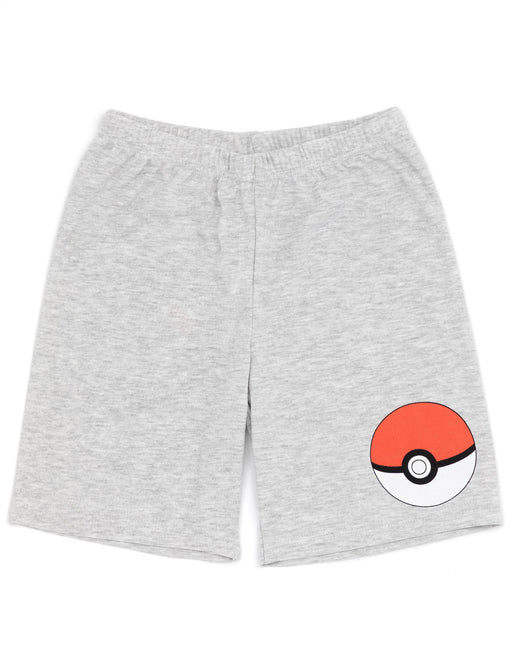 Pokemon Boys 2 Pack T-Shirt And Shorts Pikachu Pyjamas