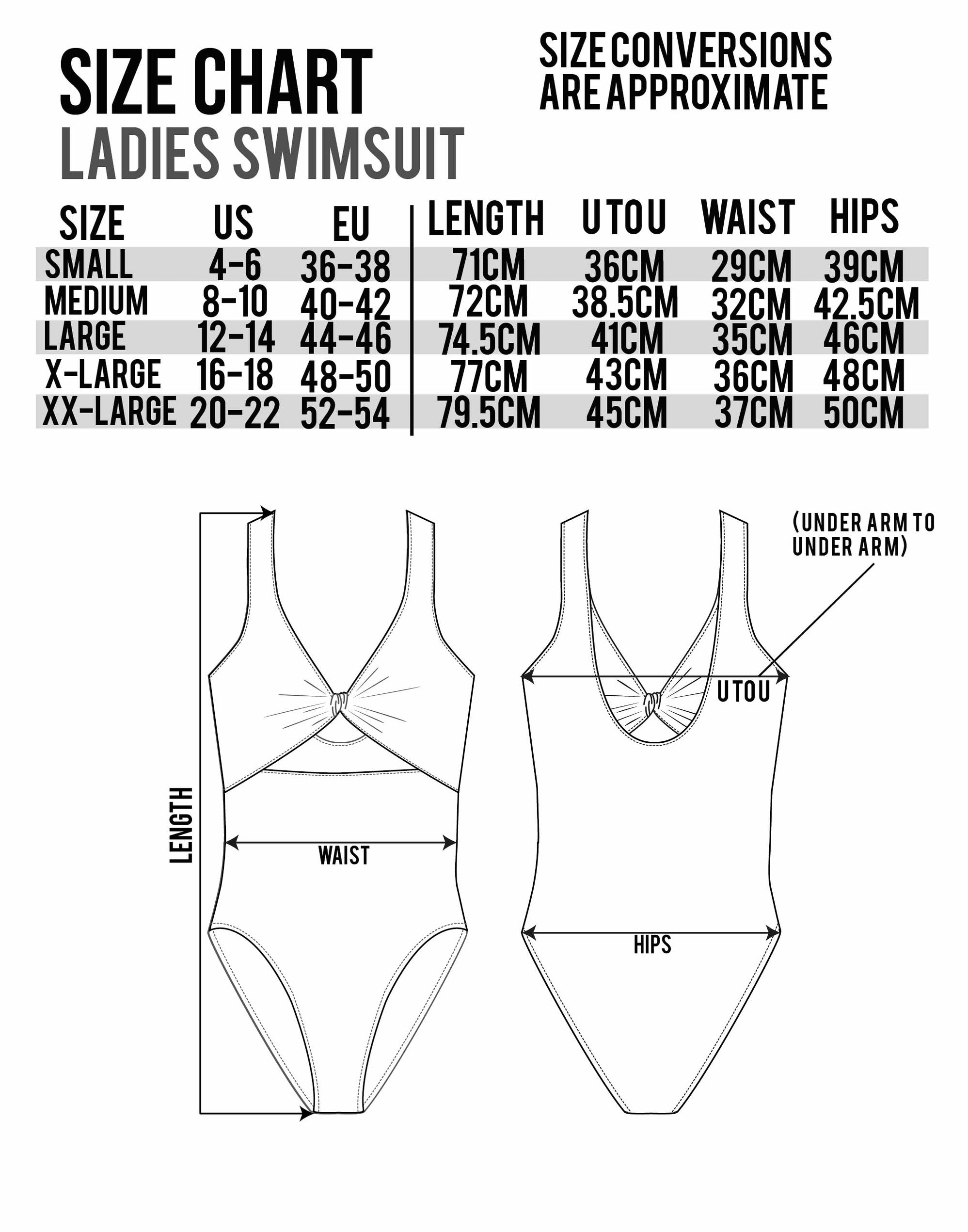 Barbie Ladies Black Logo & Palm Tree Swim Suit — Vanilla Underground